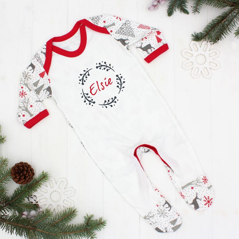 Personalised my first christmas hot sale outfit