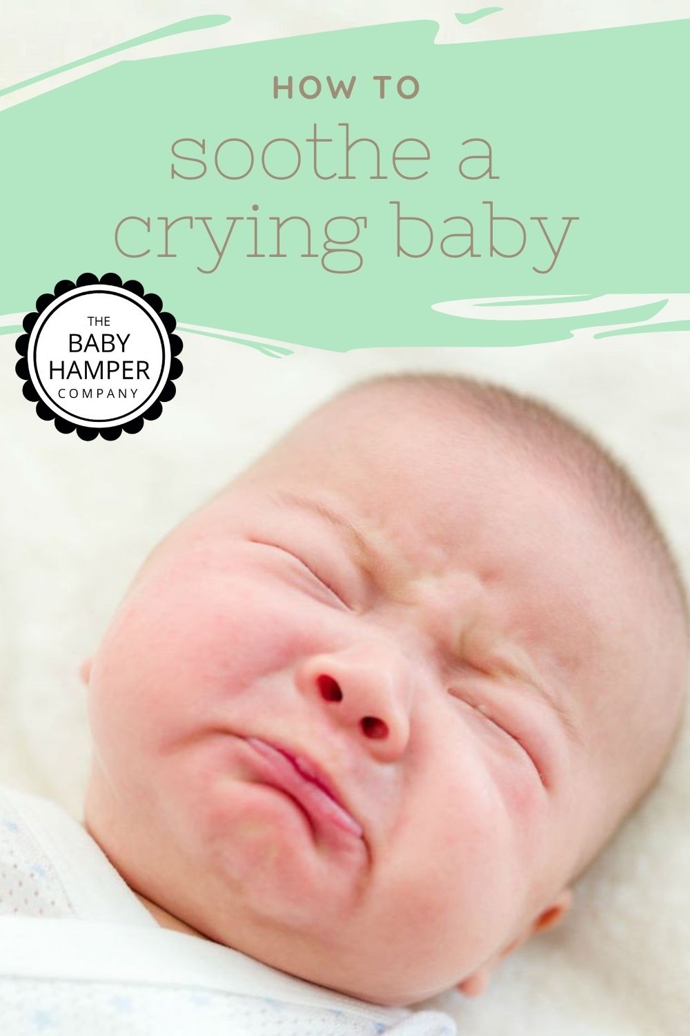 How to soothe a crying baby