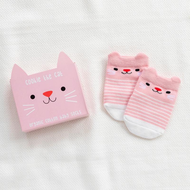 Rex London Cookie The Cat Baby Socks