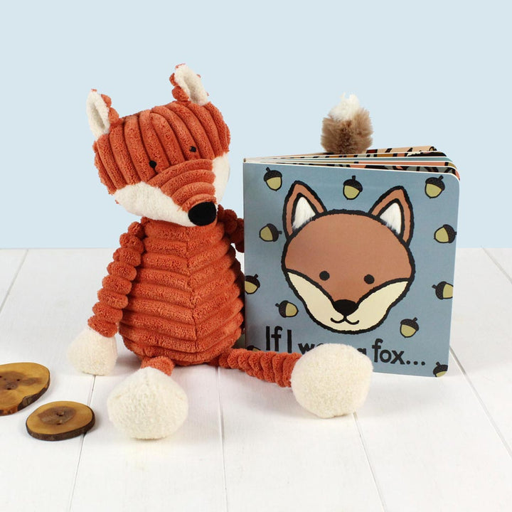 Jellycat Cordy Roy Fox & Book Set