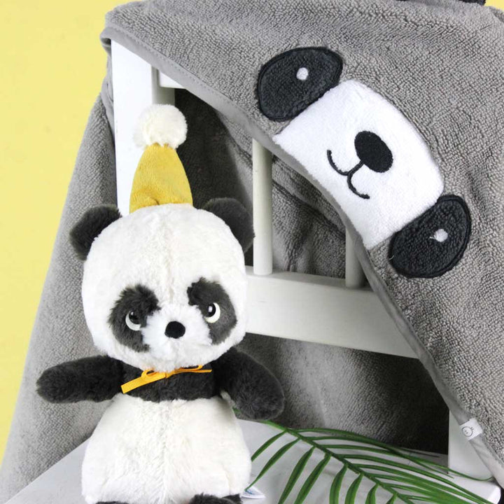 Jellycat Jollipop Panda Toy and Towel Set