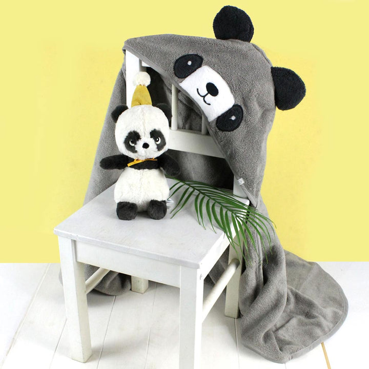 Jellycat Jollipop Panda Toy and Towel Set