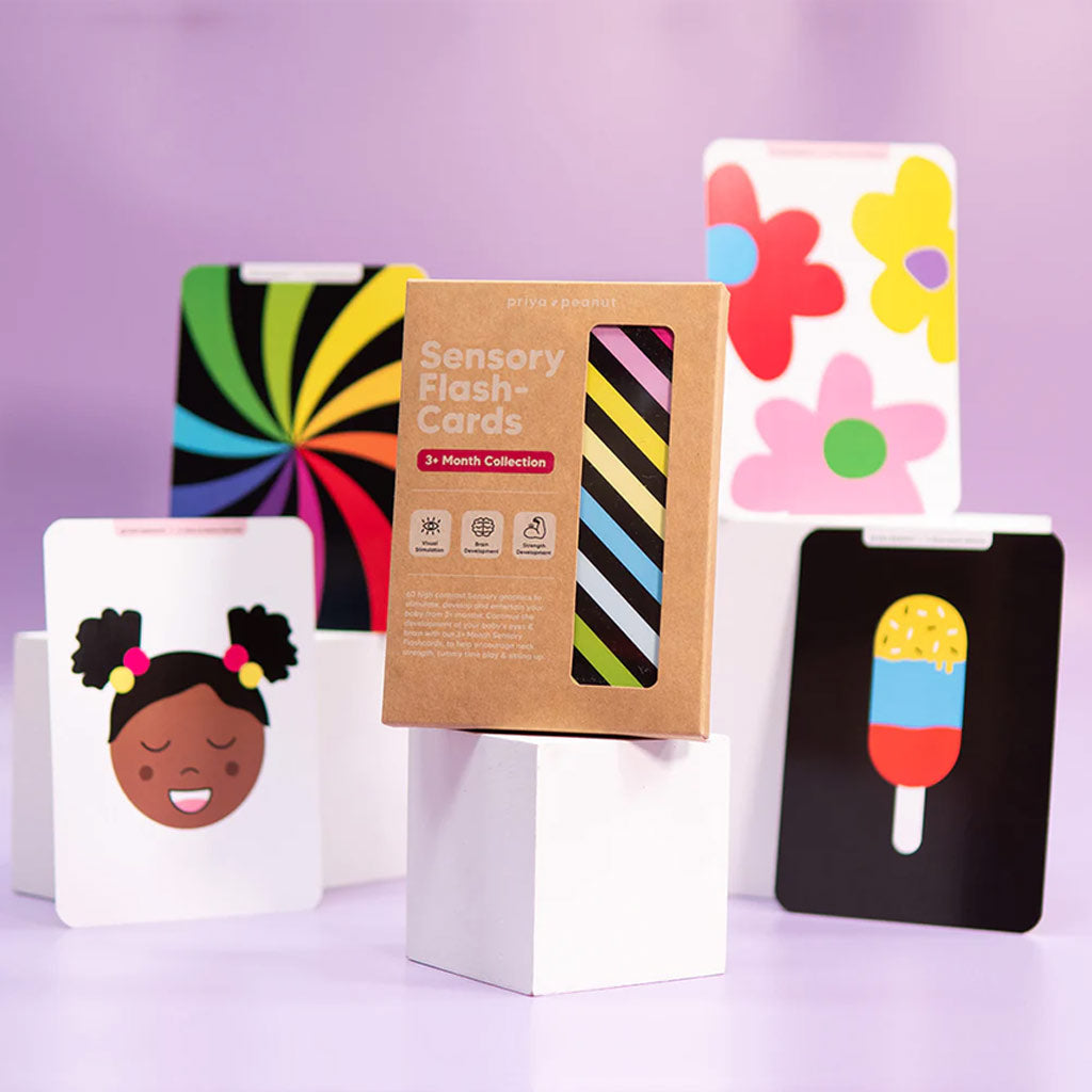 Priya & Peanut Colour Sensory Flash Cards